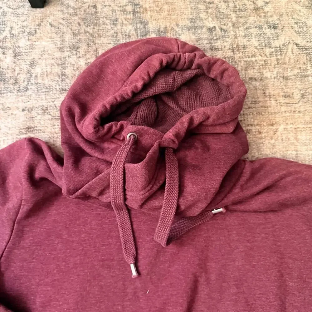 Men Medium Lot of 3 Vans Tops (Maroon Hoodie, Long Sleeve & Short Sleeve Tees)